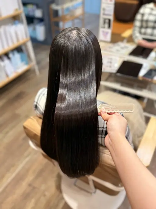 【強いクセ向け】美髪縮毛矯正✨➕カット➕ホームケア付4stepトリートメント🫧