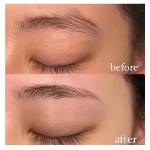 アイブロウリフト+シートワックス脱毛