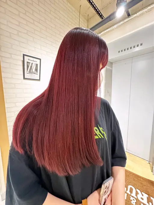 ロングカット✂️➕艶感カラー➕トリートメント✨️