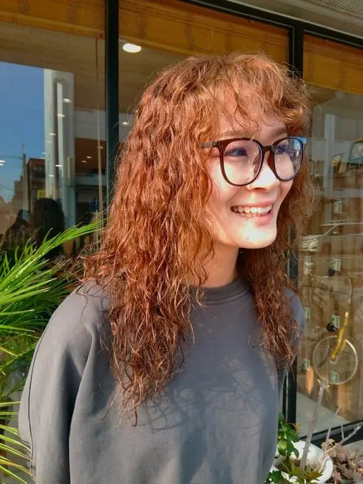 3月オススメmenu🌷【外国人風パーマ💭】cut＋perm＋Treatment🫧