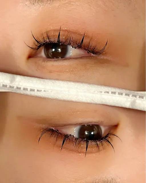 【1月限定】オフ込ワンホン風マツエク☆LEDナチュラルデザイン