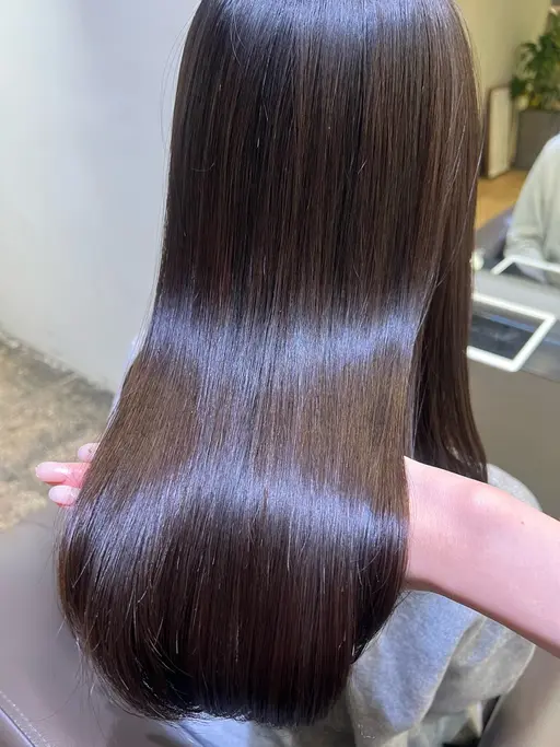 【4月限定】髪質改善ストレート(縮毛矯正)+トリートメント※メンズ不可