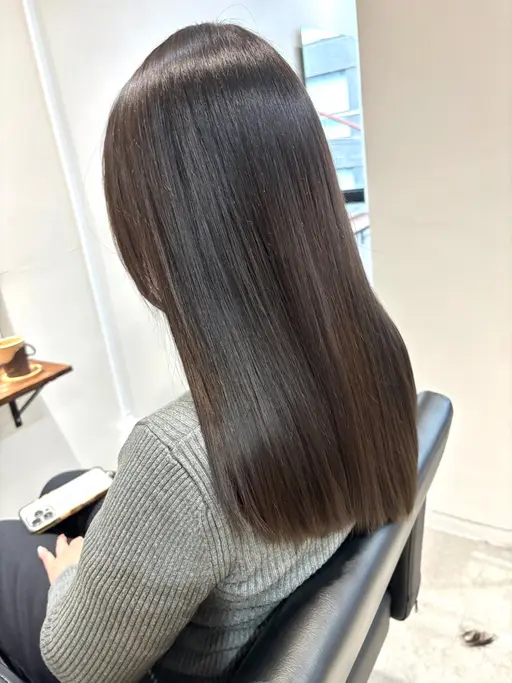 ⭐️【ご新規様限定】⭐️カット+艶髪カラー+髪質改善TOKIOトリートメント🏝️ ¥22,000→¥11,000