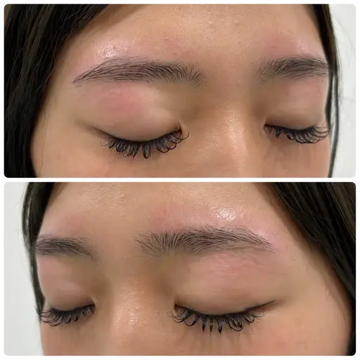 アイブロウ　ワックス脱毛🪞(眉カット込)