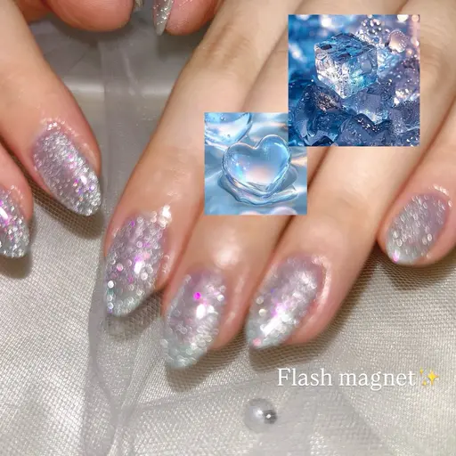 🎀２月9.12日限定🎀フラッシュラメorマグネットワンカラー【必ず補足ご確認ください】