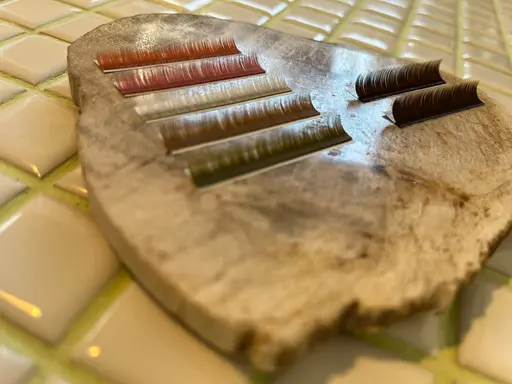 【ブラウン】カラーフラットラッシュ120保湿コーティング付き+ オフ無料