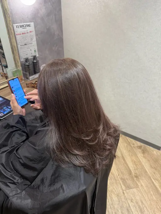 《ロング限定無料！》似合わせカット✂️+プチスパ5分🫧