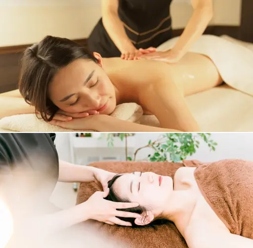 【個室】お試しアロマリンパ/ヘッドスパ50分