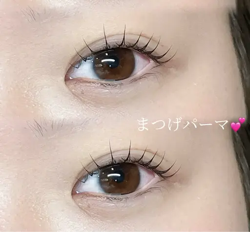 まつげパーマ💕韓国風束感まつげに仕上げます🪽