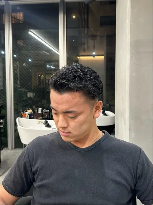 カット＋パーマ　【アイロンパーマ不可】