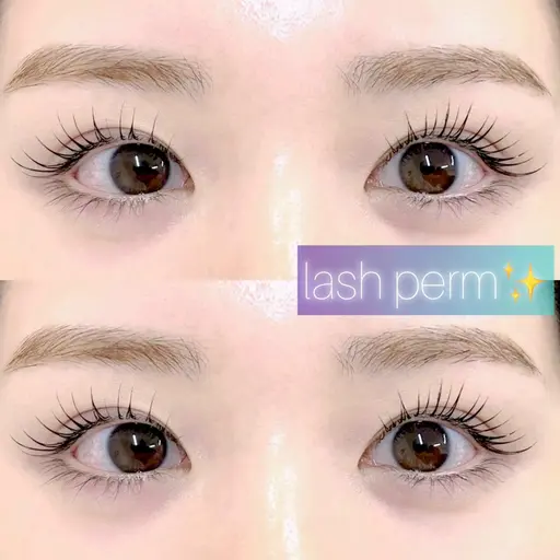 🌙2回目🌙まつ毛パーマ"美容液仕上げ"✨