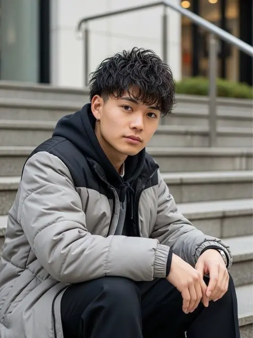 【夜限定】 メンズカット➕パーマ ¥1100