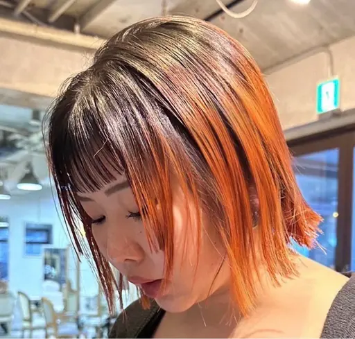 ❤️‍🔥立体感のあるデザインカラー❤️‍🔥ケアブリーチカラー+トリートメント