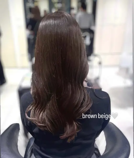 透明感カラー+メンテナンスカット🩰🎀