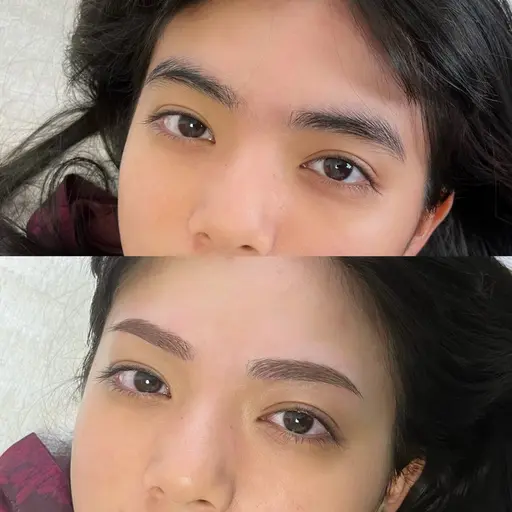 アイブロウWAX🌸アイブロウWaxは2​〜​3週間自己処理をせずにご来店頂きます☺️