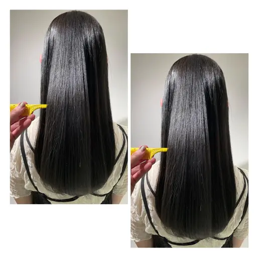 ✅髪質改善ストレート、縮毛✅ カット➕髪質改善ストレート➕イノアカラー➕3ステップトリートメント ロング料金無し