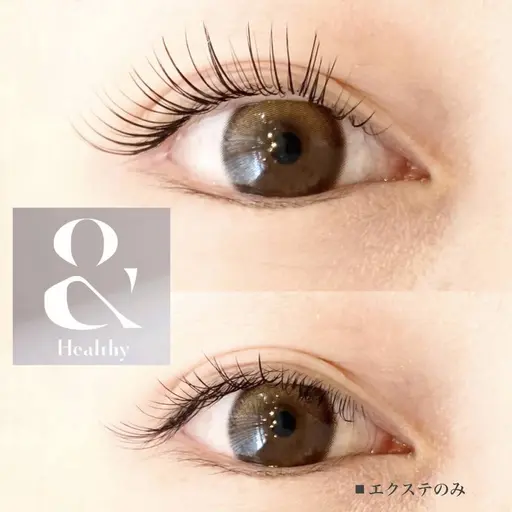 3/30,31限定!【&healthy(アンドヘルシー)120本🌸】マツエク×まつげパーマでぱっちり上がる👀🤍