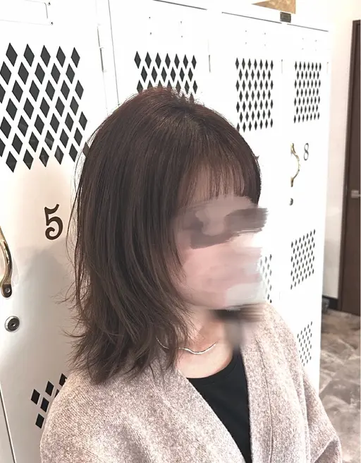 レディースカットモデル 【 ミディアム 】"カット+トリートメント" ⟡.·ロブ くびれ ウルフ系 はこちら ⟡.·