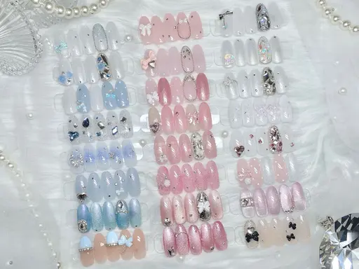 🎀初回オフ無料🎀¥8800→¥7700【人気No.1🤍韓国ワンホン定額デザイン】※オフなし