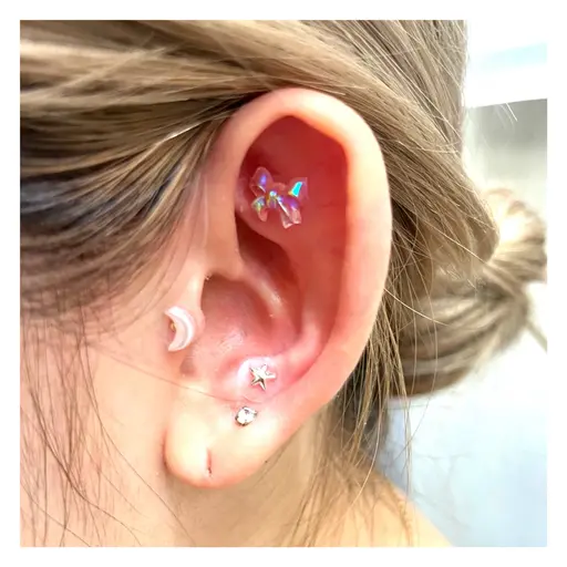 耳つぼジュエリー6粒(片耳3粒ずつ)