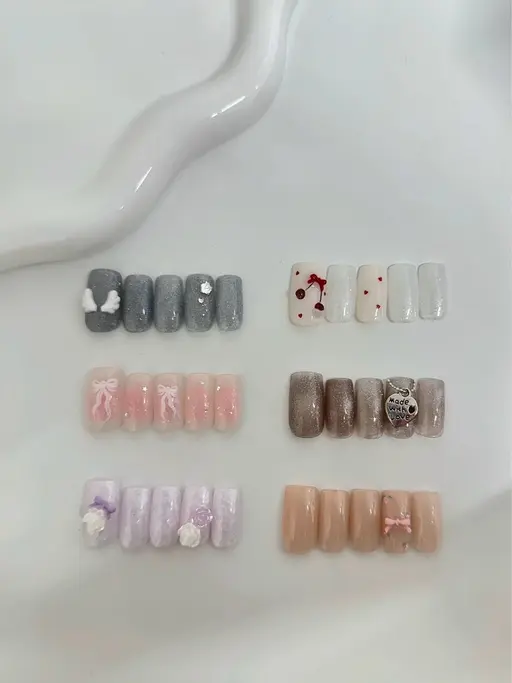 定額ハンドネイル　【オフ込み】韓国直輸入ジェル🇰🇷🤍オフなし¥5500