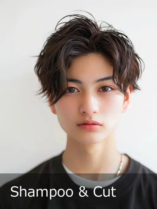 メンズカット🚹✨シャンプー+ブロー込み◎