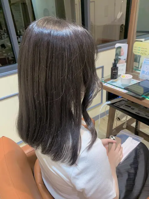 🧸透明感カラー+5stepハホニコトリートメント🧸