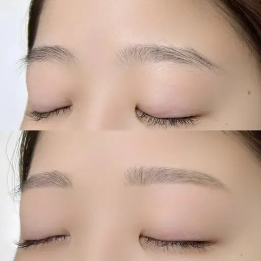 美眉スタイリング（Wax脱毛+間引き）