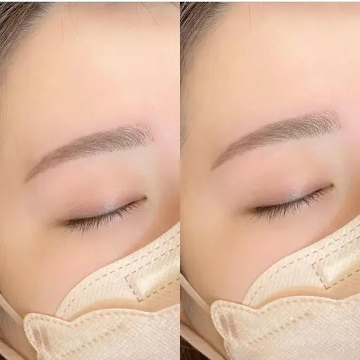 美眉アイブロウWAXスタイリング