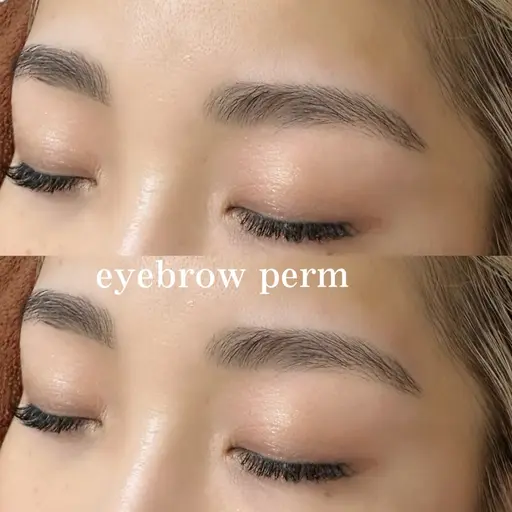 眉パーマ🤍アイブロウWAX込み