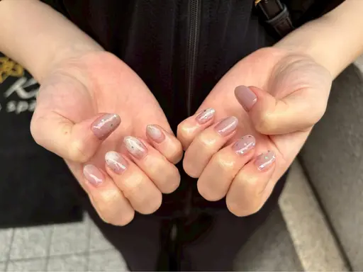 トレンド♪マグベース+6色から選べるミニハートホロ6本付き♪5000円【オフなし】