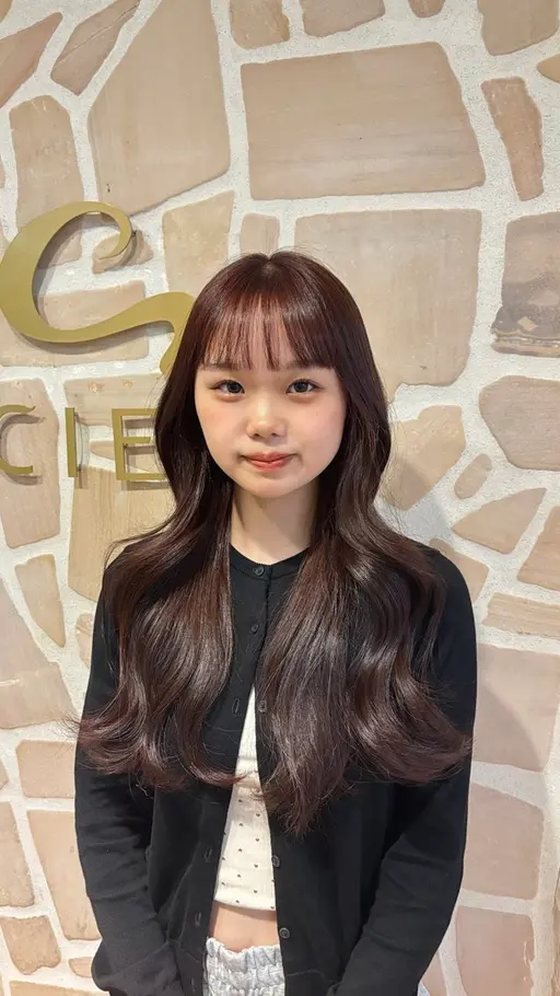 【人気No.1🪄】レイヤーカット➕ケアカラー➕3stepトリートメント🎀🫧