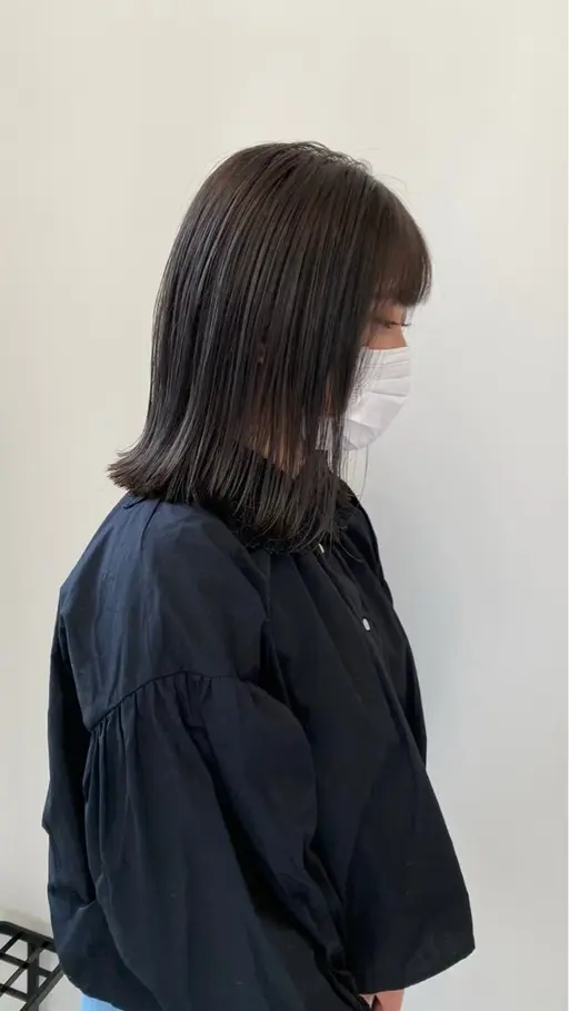 🧩【無料カット】🧩ミディアム（肩下​〜​鎖骨あたり）女性らしいミディアムの長さを整えたい方に✨