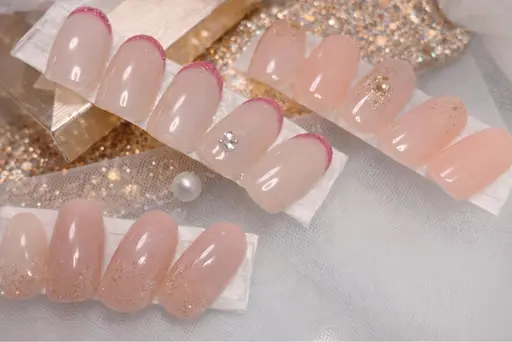 上品シンプル｜10本デザイン¥4,000（追加料金なし）