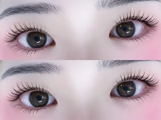 【Jrアイリスト担当】4/7.4/8上まつげパーマ🌱カールデザイン