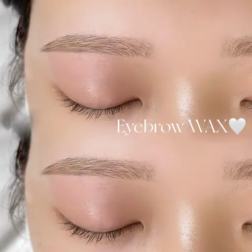 【再来様】🪽眉毛wax脱毛🪽メイク仕上げ（WAX、間引き、眉カット付き）