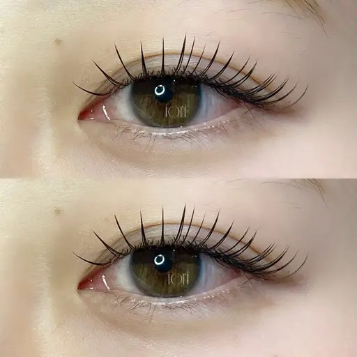 🍒LEDフラットラッシュ100本🍒7,000円→3,000円❤️束仕上げ※SNS掲載用の写真撮影必須📷