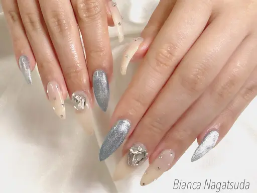 【4/16限定】(オフ有)🖤Hand トレンド定額デザインコース🖤【長津田】【青葉台】【パラジェル変更🆗】