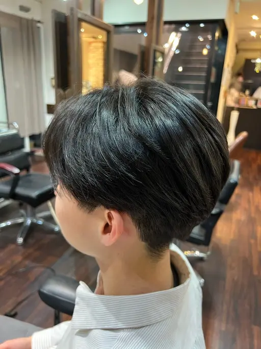 【皮脂スッキリ】炭酸泡洗浄メンズカット