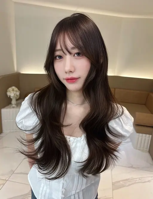 【赤み・黄みを消す】ブリーチなし透明感カラー＋TR