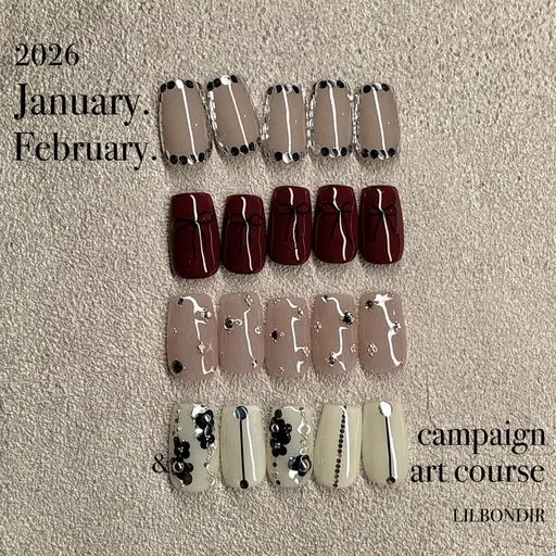 【1.2月限定🤍】ハンド定額アートコース 通常価格より最大¥2200off ✳︎✳︎✳︎ オフケア込み