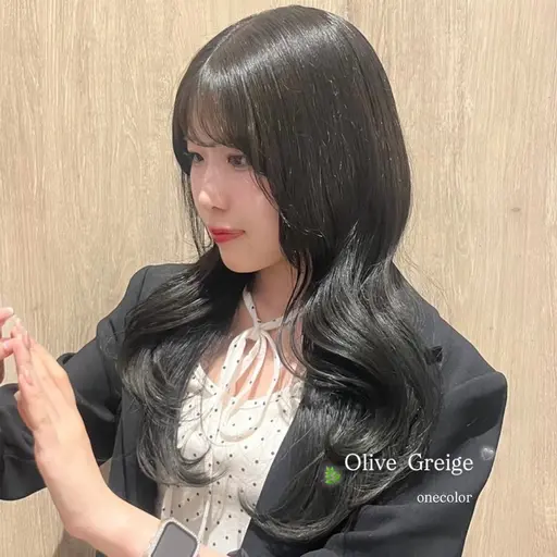 カット+ 透明感ワンカラー🫧