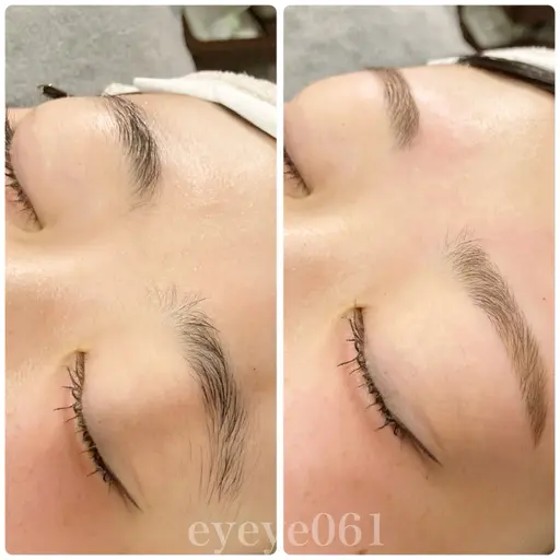 アイブロウスタイリング