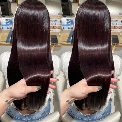 🧧１月限定🧧髪質改善トリートメント✖️髪質改善カラー 【150分】活性生ケラチン配合･:*