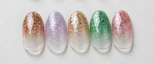 【ハンド】ラメグラデーション☆【11::00開始の予約限定】 (オフ込み90分) Jr.メニュー