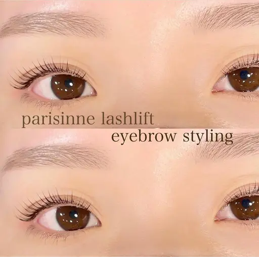 人気set☆まつげパーマ(上)+美眉スタイリング(眉毛wax)💞