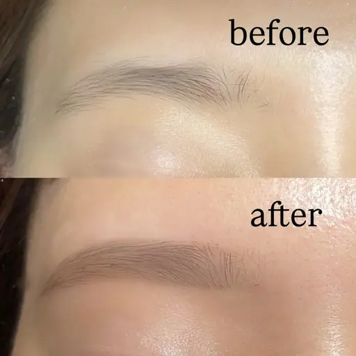 アイブロウWAX+メイク込🪄💠