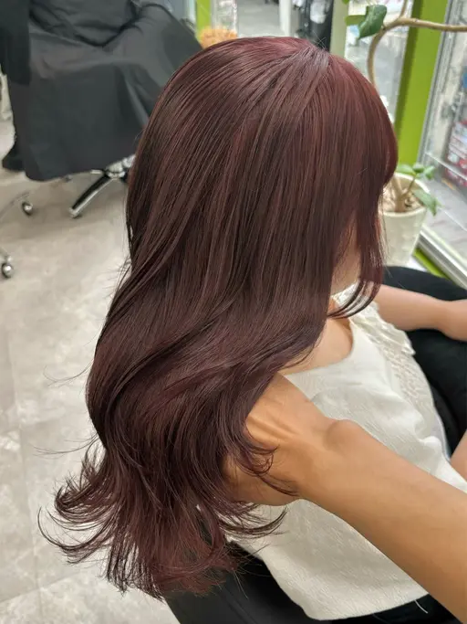 12月限定⛄️🩵minimo特別価格🩵cut＋ダメージレス艶color🪄︎︎＋2工程トリートメント✨