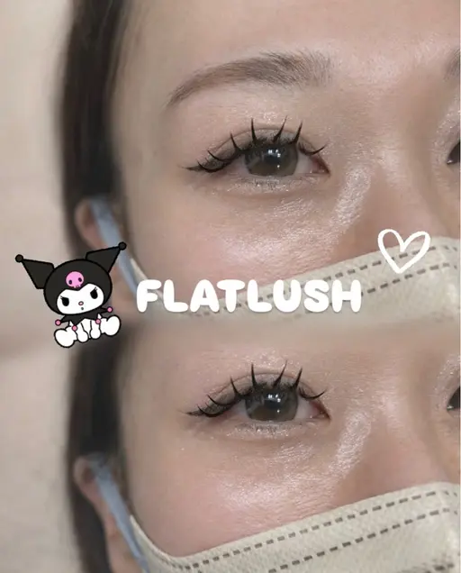 【オフ込み】🩵フラットラッシュ80本🫧