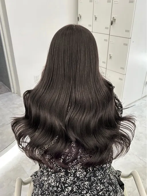 🤍【minimo学割U24】🤍🇰🇷韓国風上品な艶カラー＋オリジナルトリートメント＋コテ巻き仕上げ🤍
